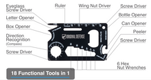 Load image into Gallery viewer, Multi Tool Card